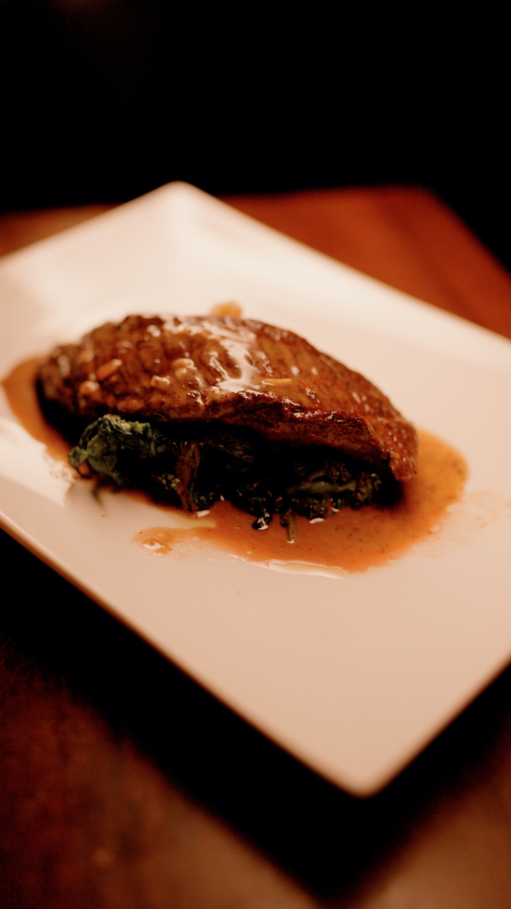 Inwood Farm braised steak
